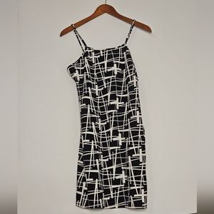 Cross Pattern Shein Bodycon Dress